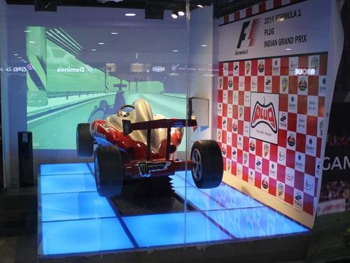 4D Entertainments racing simulator