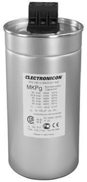 Electronicon Gas Filled Power Capacitor, Capacitor Type : MPP Heavy Duty