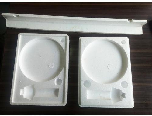 Rectangular molded thermocol, Color : White