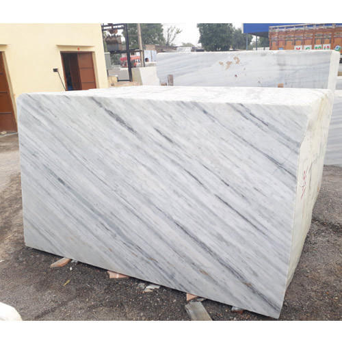 Jhanjhar White Marble Slab