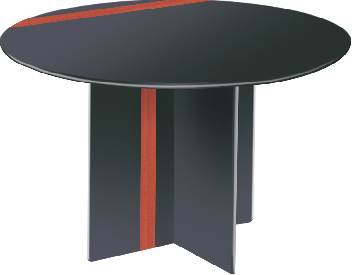 Plain Wood Polished Round Conference Table, Feature : Accurate Dimension, Attractive Designs