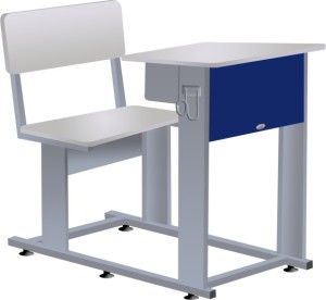 Rectangle Stainless Steel Single Student Desk, for School, Style : Modern