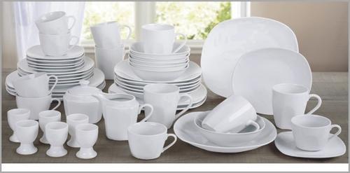 The One Pure melamine Kitchen Crockery, Color : White