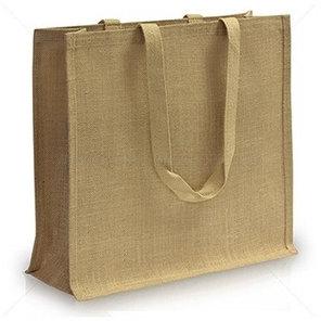 Natural Jute Promotional Bag, Size : 25*25*12 cm