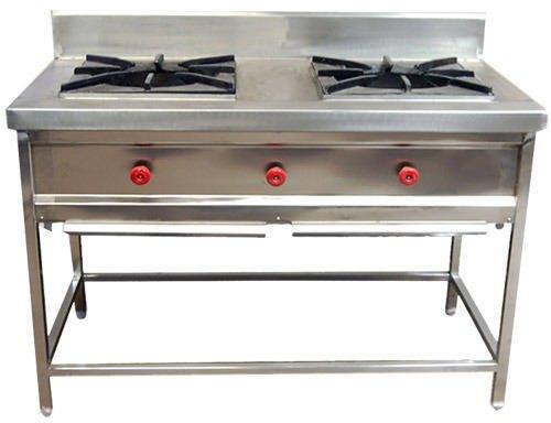 SS Double Burner Stove