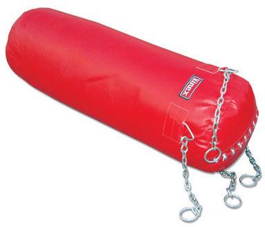 Vinex Soft Leather Boxing Punching Bag, Color : Red
