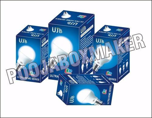 Cardboard CFL Packing Boxes, Color : Blue