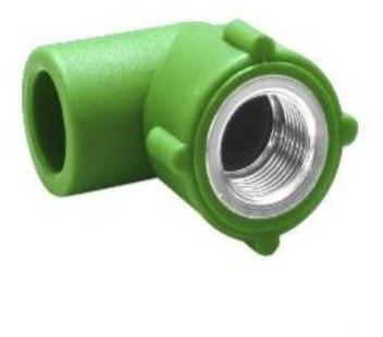PPR Female Threaded Elbow, for Structure Pipe, Plumbing Pipe, Chemical Handling Pipe, Drinking Water Pipe