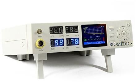 Biomedics Tabletop Pulse Rate Monitor, Voltage : 240 V