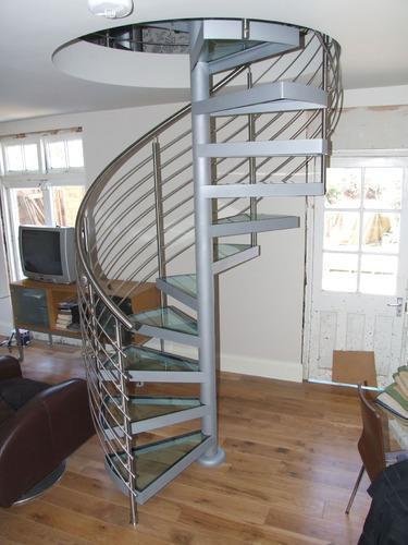 Stainless steel SS Spiral Staircase, Feature : Excellent strength, Alluring design, Durable