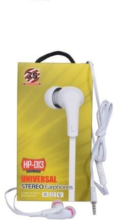 Stereo earphones