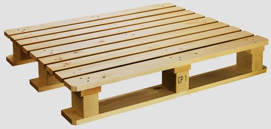 Rectangular Polished Oak Wood Chemical Pallet, for Packaging Use, Style : Double Faced, Single Faced