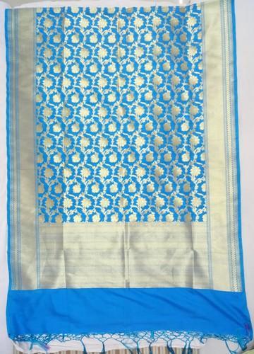 Silk Woven Dupatta, Color : bright