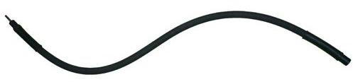 Flexible Rubber Shaft, Color : Black