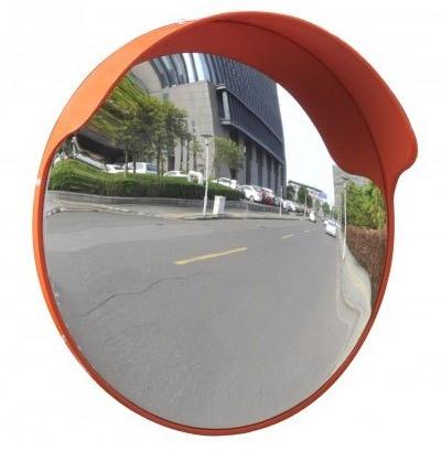 Circular Convex Glass Mirror, for Stops, Size : 100cm, 20cm, 45cm