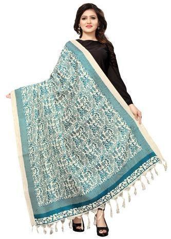 Saree Exotica Khadi Printed Dupatta, Occasion : Casual Wear