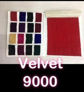 Bang Textiles plain velvet fabric, Width : 58-60
