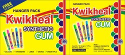 Liquid Kwikheal Paper Gum, Color : yellow, blue, pink, orange green