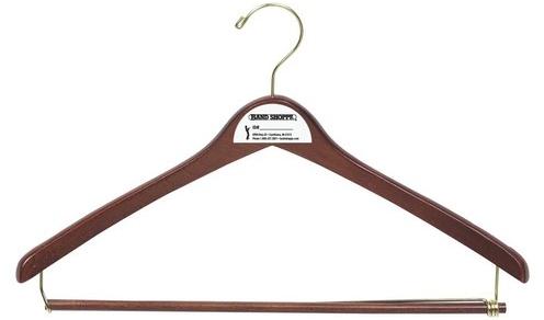 Wooden Hangers, Color : Brown