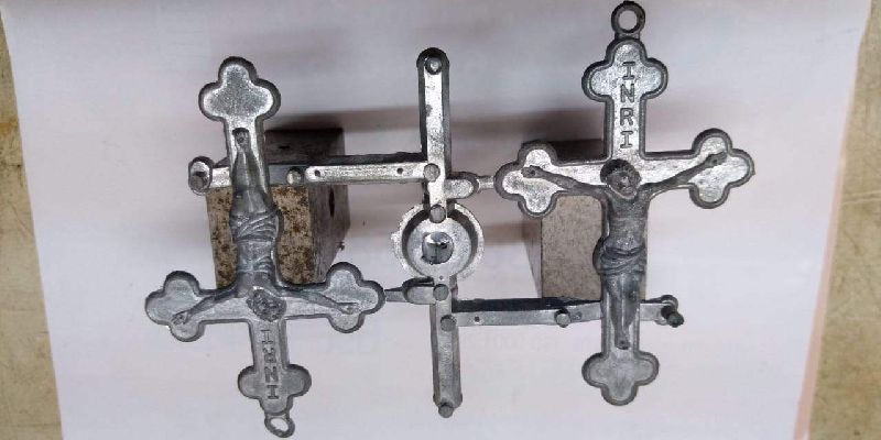 Jesus Christ Cross Casted Pendant