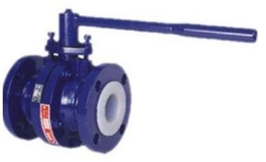 Ductile Iron FEP lined Ball valve, for Industrial, Feature : Longer functional life, High resistance to corrosion