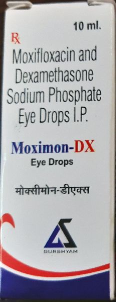 Glass Moximon-DX Eye Drops, Bottle Size : 10Ml