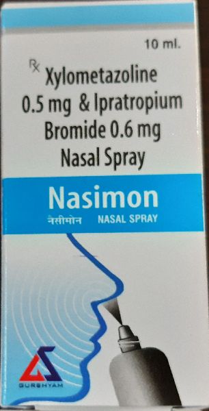 Nasimon Nasal Drops, Sealing Type : Screw Cap