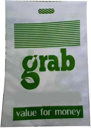 Printed non woven bag, Color : White Green