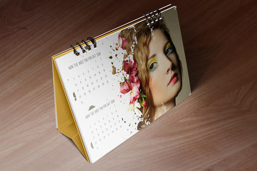 Paper digital calendar, Color : High Quality