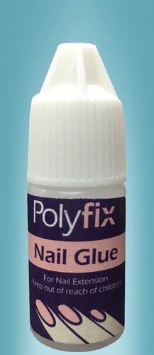 Transparent Odourless Nail Adhesive, for Parlour, Form : Liquid