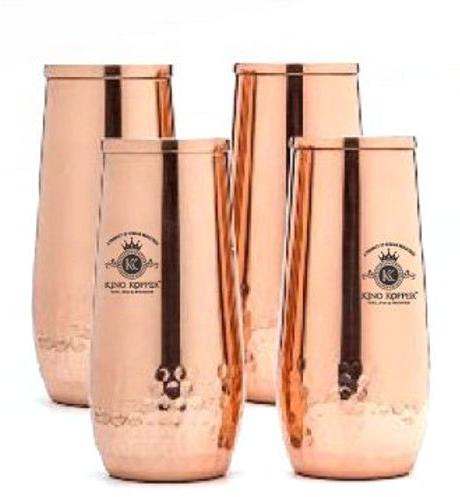 King Kopper Copper Champagne Glass, Size : 12-14 cm