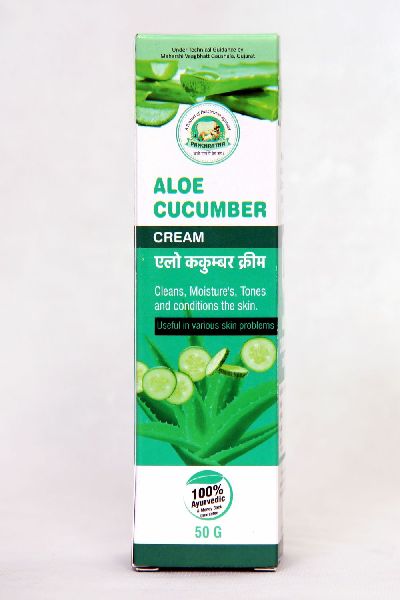 Aloe Cucumber Cream, for Home, Parlour, Packaging Type : Plastic Tube
