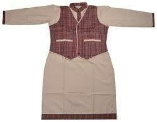 Full Sleeves Cotton Salwar Kameez School Uniform, Pattern : Plain