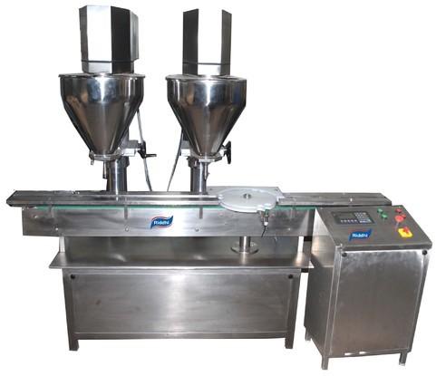 Stainless Steel Electric Powder Filling Machine, Packaging Type : SEA WORTHY PACKING 
