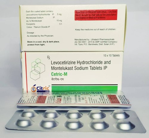 Levocetrizine Dihydrochloride Tablets, Packaging Type : Alu Alu