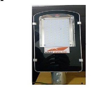 Aluminium LED solar street light, Certification : CE, ISI