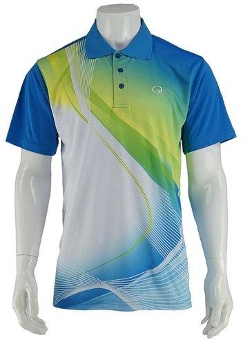 Printed Polyester Mens Polo Sports T-Shirt, Size : XL