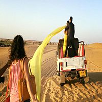 Film Shooting In Desert
