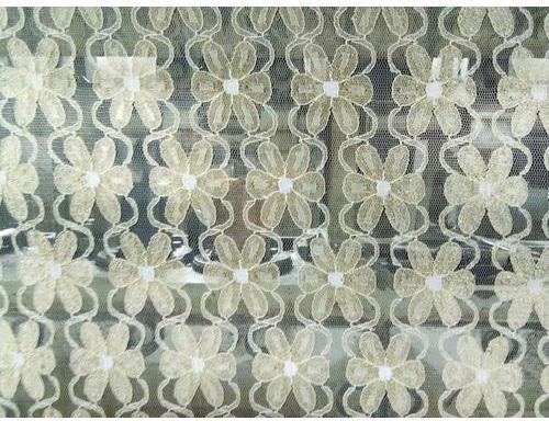 Floral Raschel Fabric