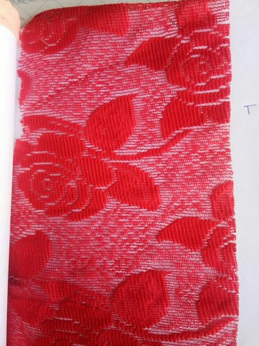 Embroidered Jacquard Dress Fabric, Technics : Woven