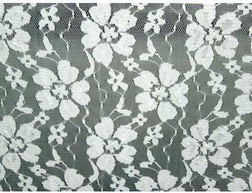 White Raschel Fabric, Width : 44-45 Inch