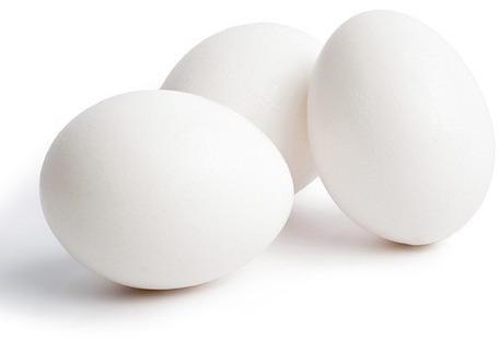White Egg, for Bakery Use, Human Consumption, Color : Brown