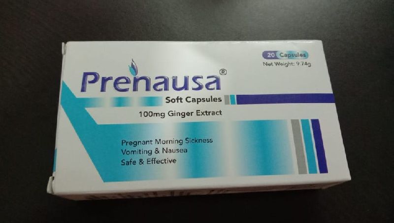 Prenausa Soft Capsules, for Medication Use, Packaging Type : Plastic Packets