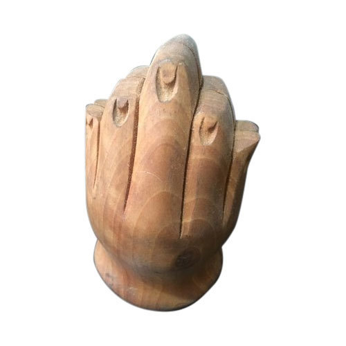 Wooden Hand Statue