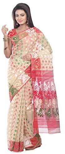 Mimi's Collection Jamdani saree, Occasion : Festive Wear