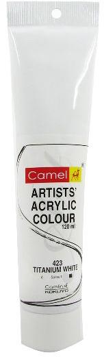 ARTIST ACRYLIC COLOURS 120 ML TUBE (ALL COLOURS AVAILABLE) CAMEL