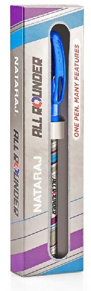 Blue BALL PEN ALL ROUNDER NATARAJ, for Writing, Style : Antique