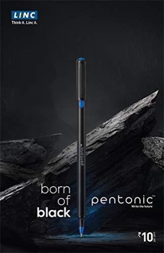 Blue BALL PEN PENTONIC LINC, For Writing, Style : Antique