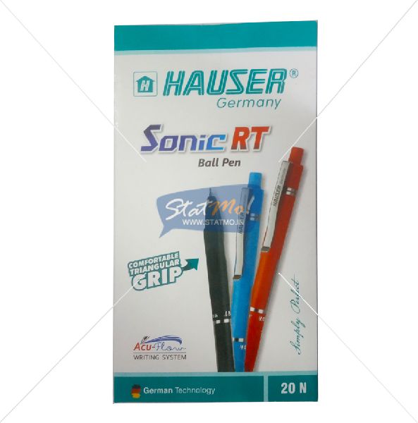 Round Blue BALL PEN SONIC RT HAUSER, for Writing, Style : Antique