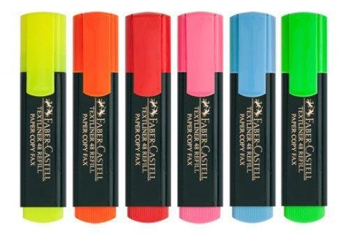 HIGHLIGHTER SINGLE COLOUR FABER CASTELL
